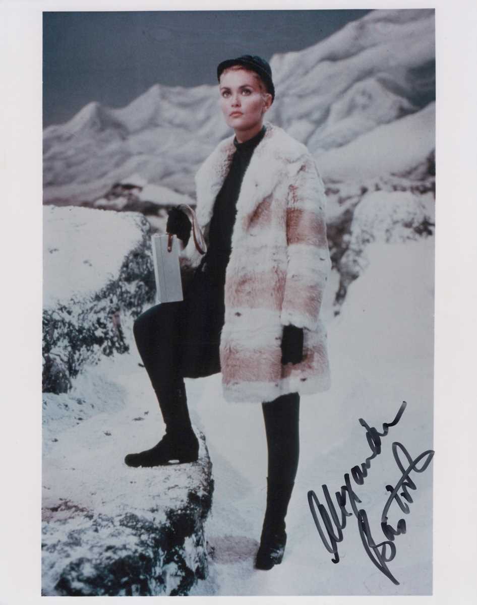 AUTOGRAPHS, JAMES BOND 007. A collection of approximately 73 signed photographs of actors who have - Image 9 of 10