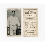 An album of cigarette and trade cards of sport interest, including 7 Rutter & Co ‘Cricketers