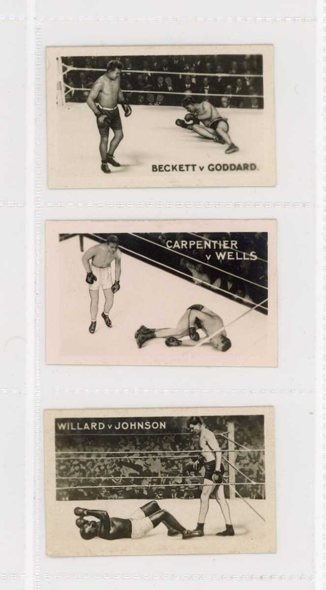 An album of cigarette and trade cards of sport interest, including 34 Wills Scissors ‘British Army - Image 9 of 14