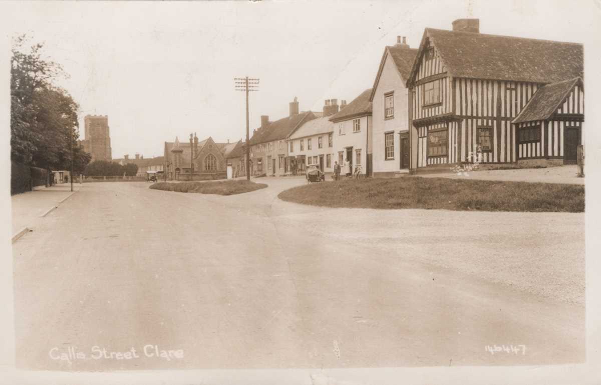 A collection of approximately 75 postcards of Suffolk including photographic postcards titled ‘ - Image 6 of 9