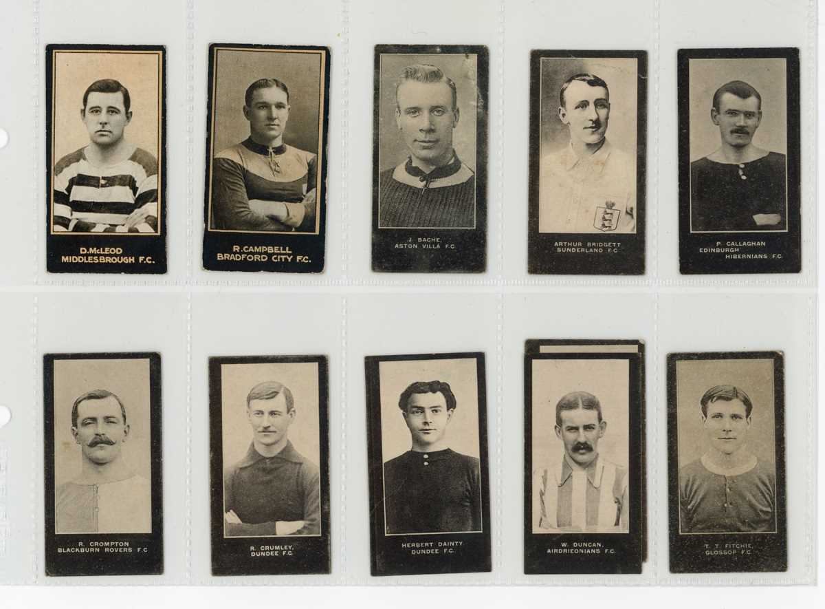 An album containing Smiths cigarette cards, including a part-set of 131 (of 150) ‘Footballers ( - Image 4 of 9
