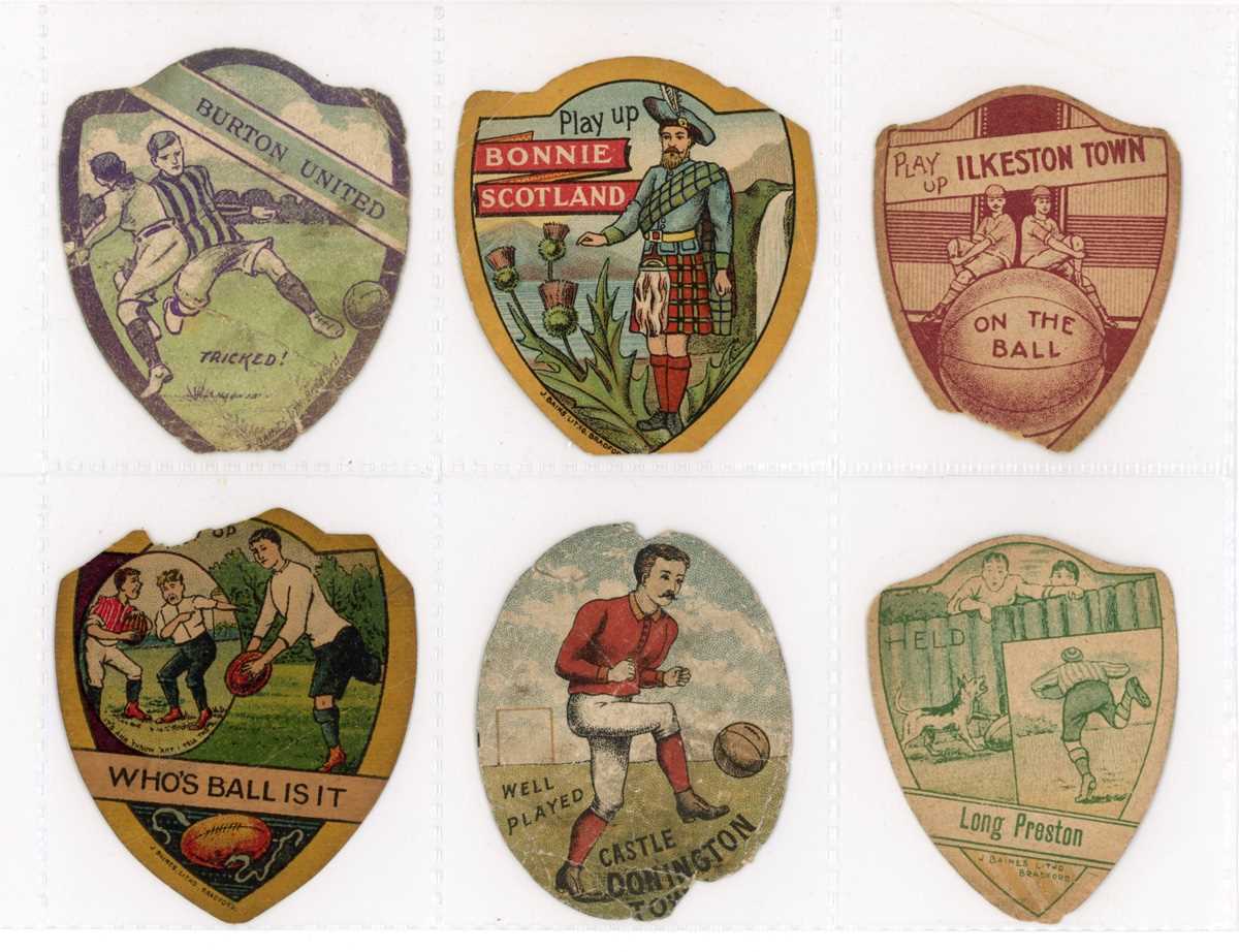 A group of 19 J. Baines ‘Cricket and Football, etc’ trade cards including Athletics and Net Ball. - Image 6 of 9