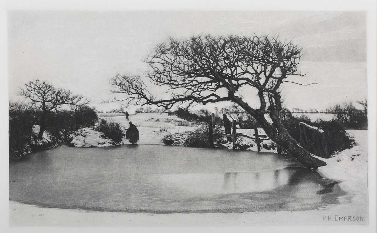 PHOTOGRAPHS. A black and white photogravure by Peter Henry Emerson, known as ‘Great Yarmouth - Image 4 of 8