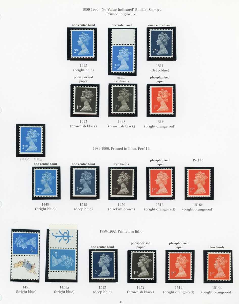 Great Britain decimal mint stamps in nine printed albums (one empty) from 1971-2017 with - Bild 6 aus 8