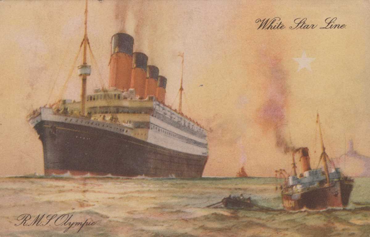 A collection of approximately 58 postcards of shipping interest including a printed postcard - Image 3 of 6