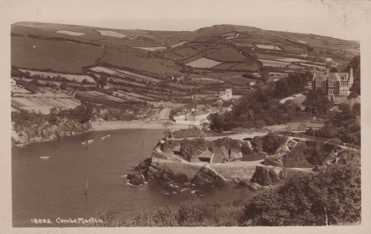A collection of approximately 51 postcards of the village of Combe Martin in Devon, including - Image 9 of 13