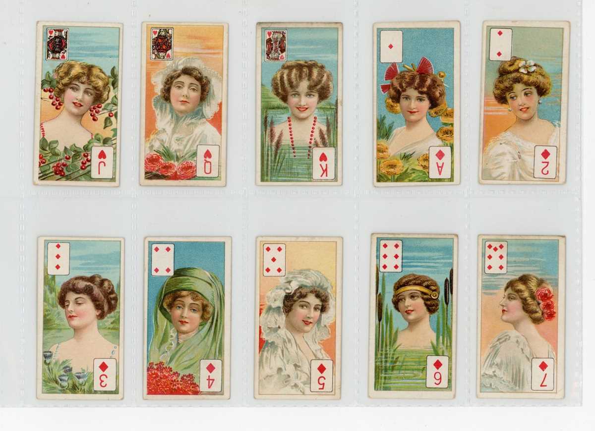 Two albums of cigarette cards, all beauties or actors and actresses, including 19 Albert Baker ‘ - Image 7 of 11