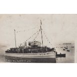 A collection of approximately 59 postcards of shipping interest and miscellaneous shipping,