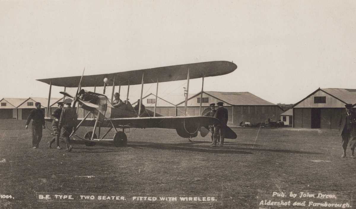 An album containing approximately 168 postcards of aviation interest, including photographic - Bild 6 aus 16