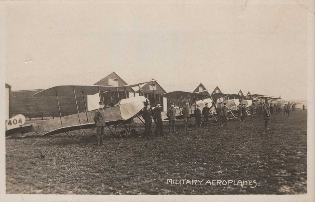 An album containing approximately 168 postcards of aviation interest, including photographic - Image 4 of 16