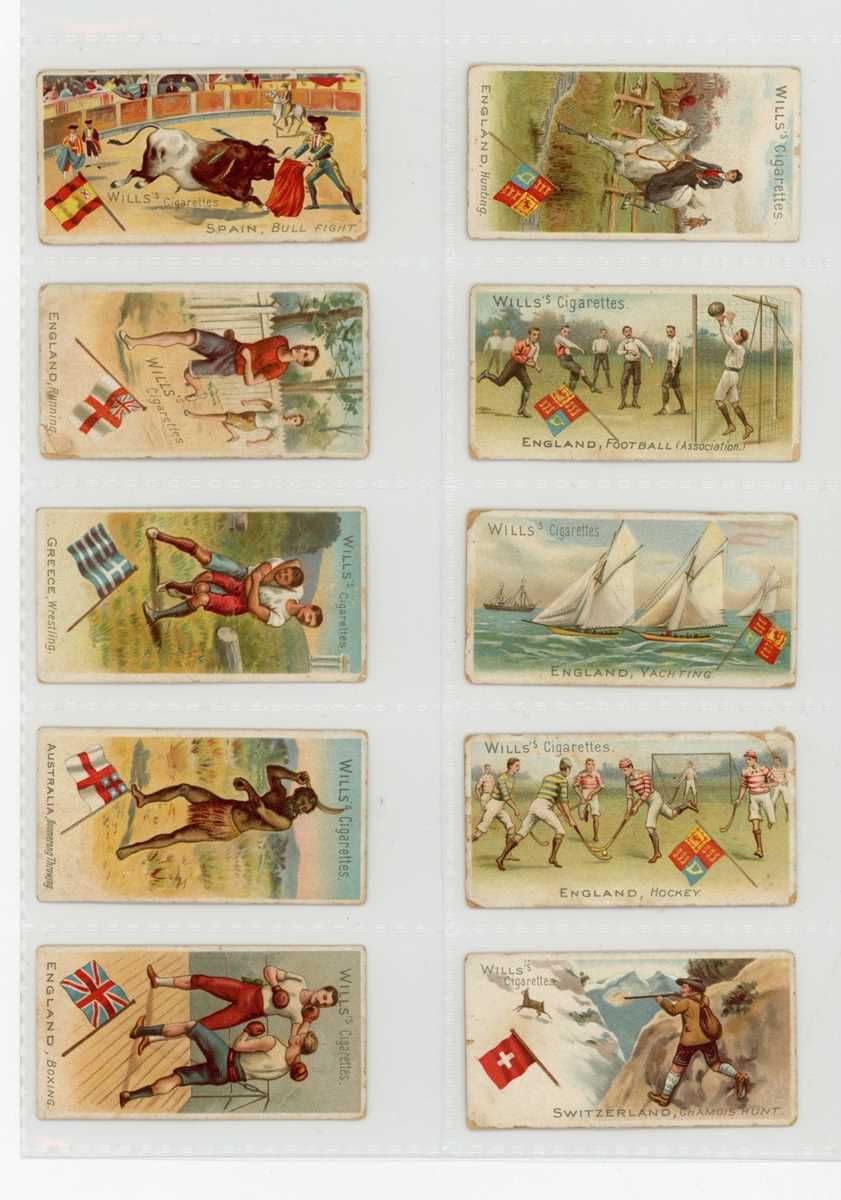 An album of cigarette and trade cards of sport interest, including a set of 50 Lambert and Butler - Image 5 of 11