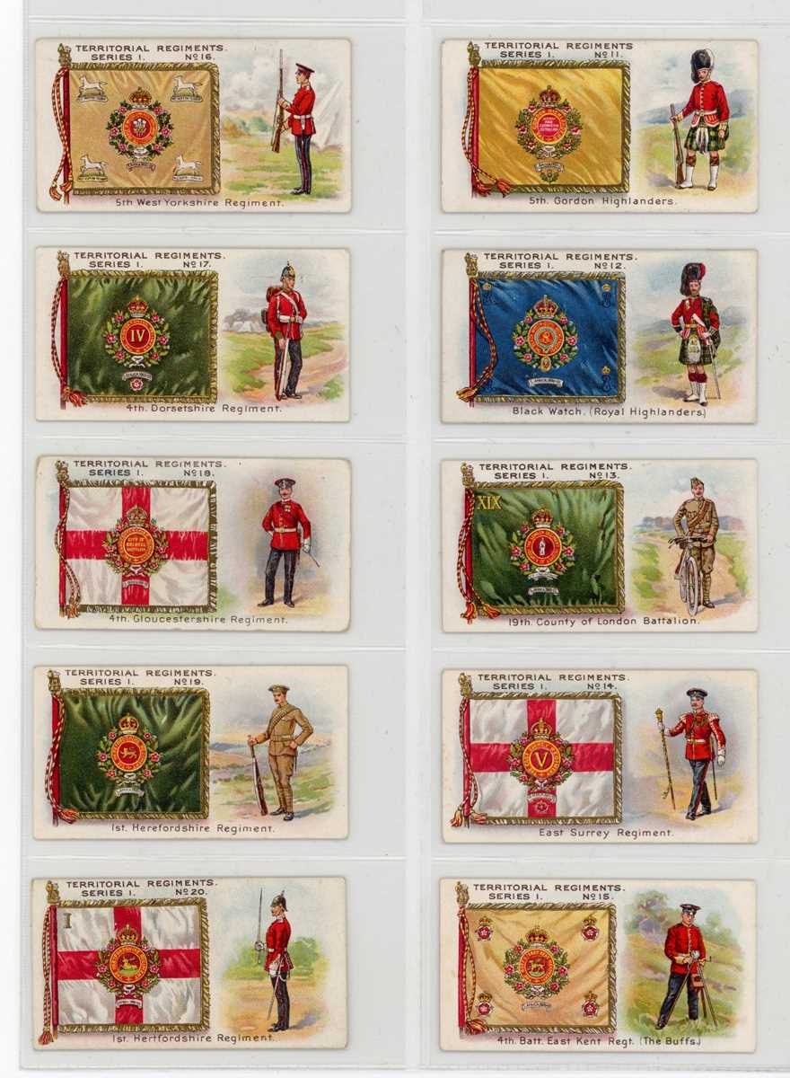 A set of 25 Taddy 'Territorial Regiments' cigarette cards circa 1908. - Bild 4 aus 7