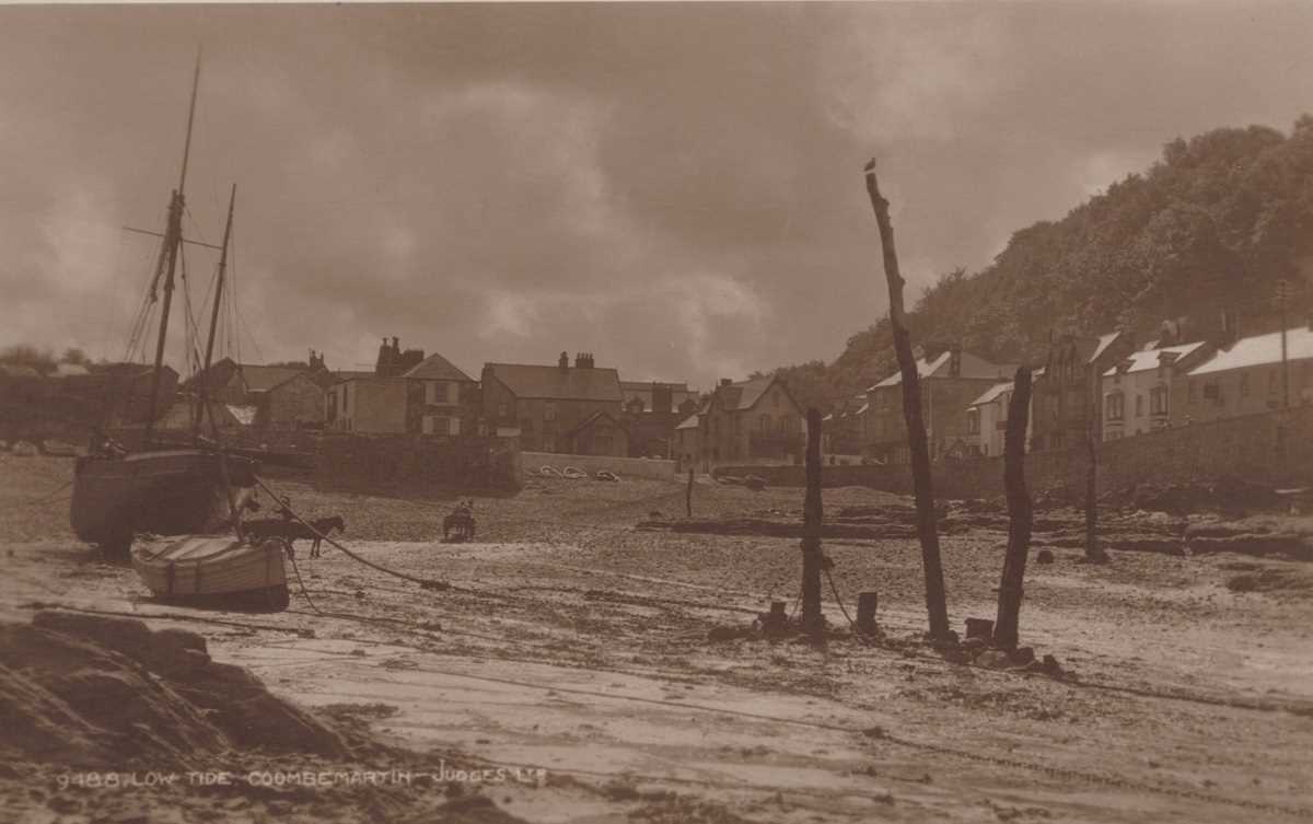 A collection of approximately 51 postcards of the village of Combe Martin in Devon, including - Image 3 of 13