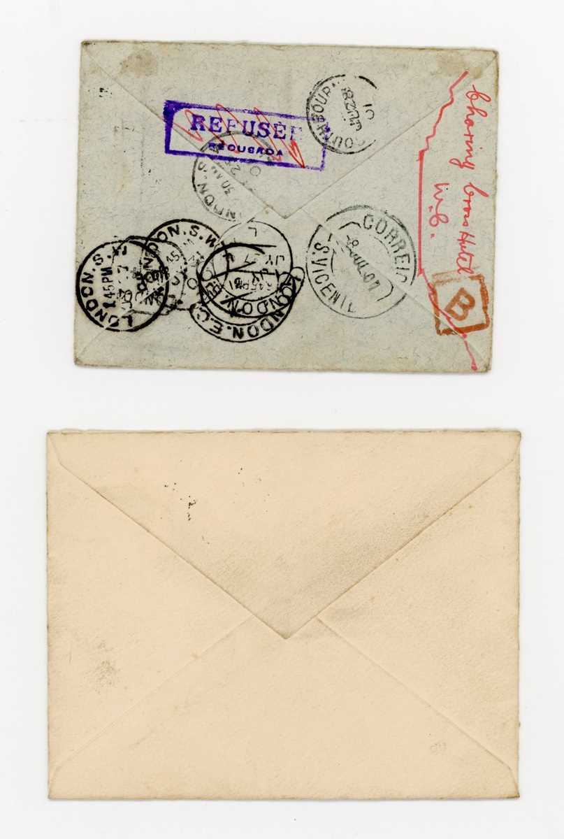 Great Britain postal history from pre stamp covers (8), 1841 1d red browns, 1d reds, postmarks, - Image 8 of 9