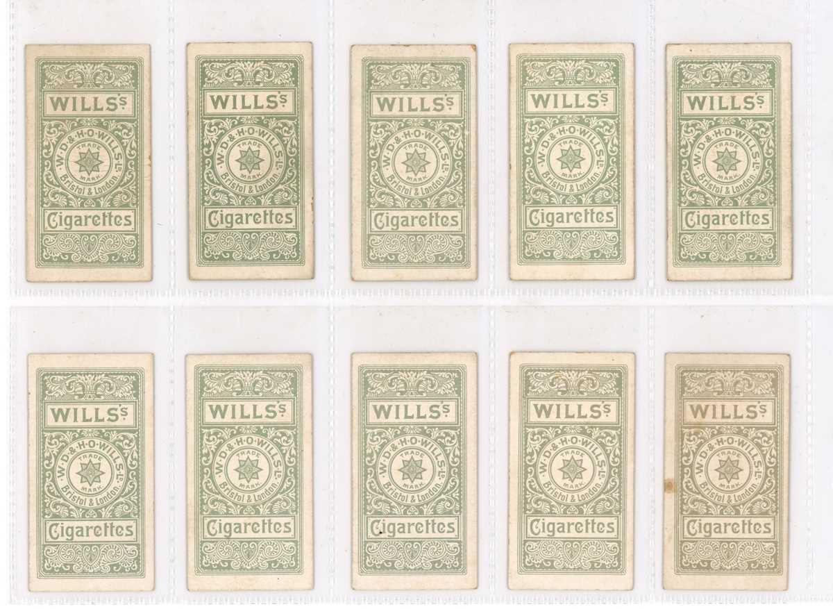 A set of 50 Wills 'Cricketers Series' cigarette cards circa 1901, together with 16 Wills ‘ - Image 13 of 19