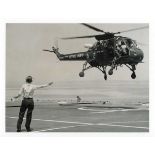 HELICOPTERS. Four albums containing photographs and ephemera relating to helicopters, together