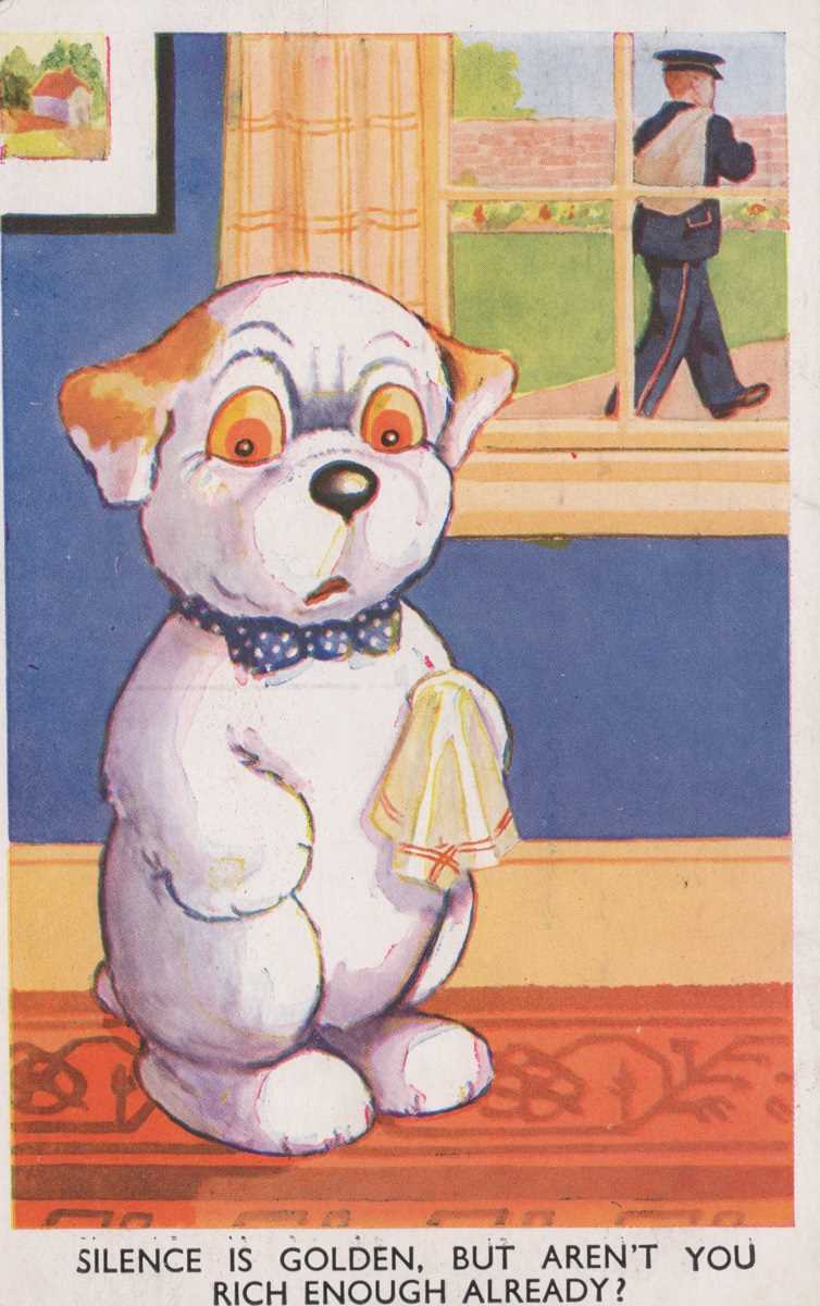 A collection of 40 postcards featuring dogs including artist postcards and some featuring Bonzo. - Image 5 of 5