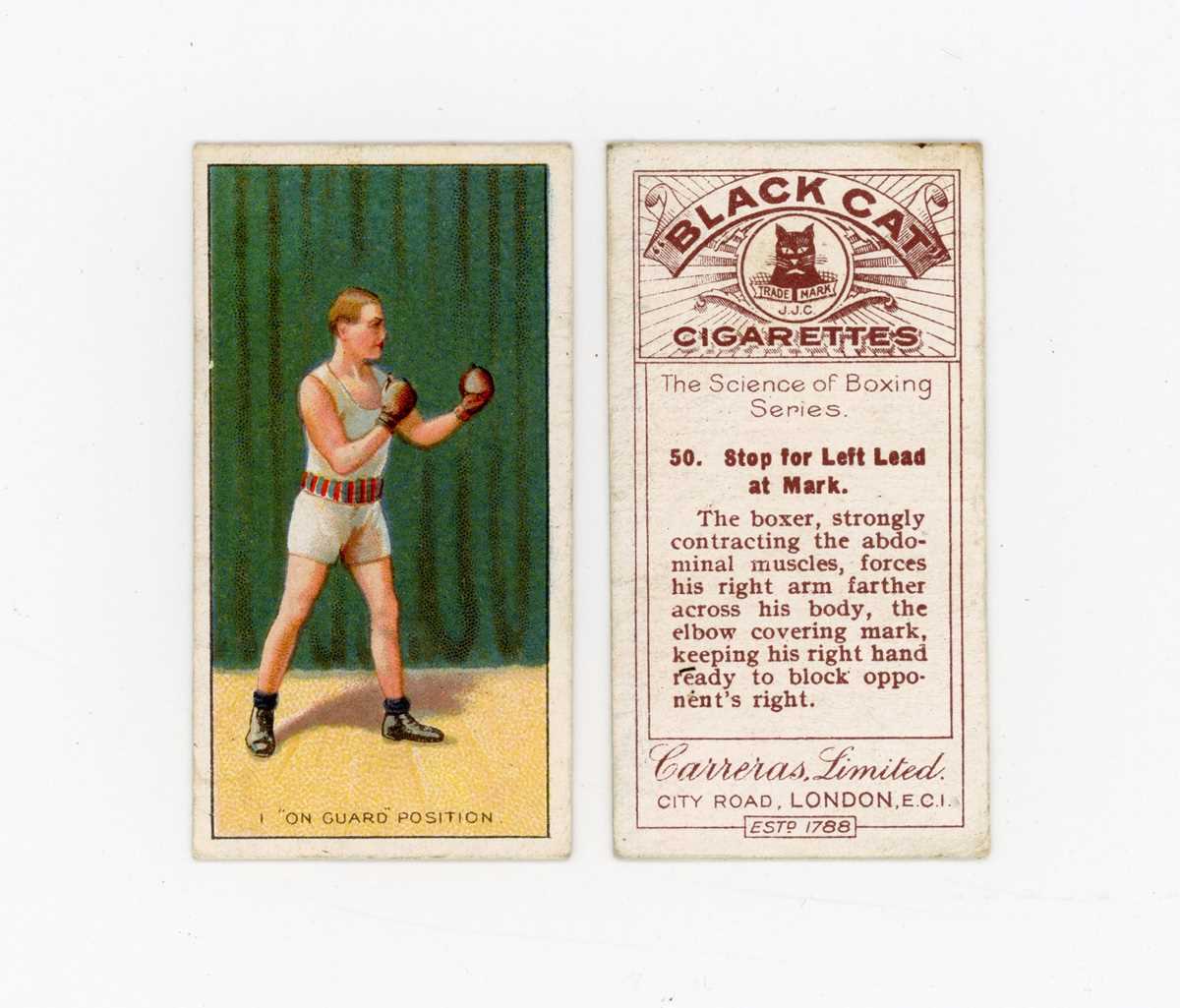 A collection of Carreras cigarette cards in eight albums, including a set of 140 ‘Raemaekers War