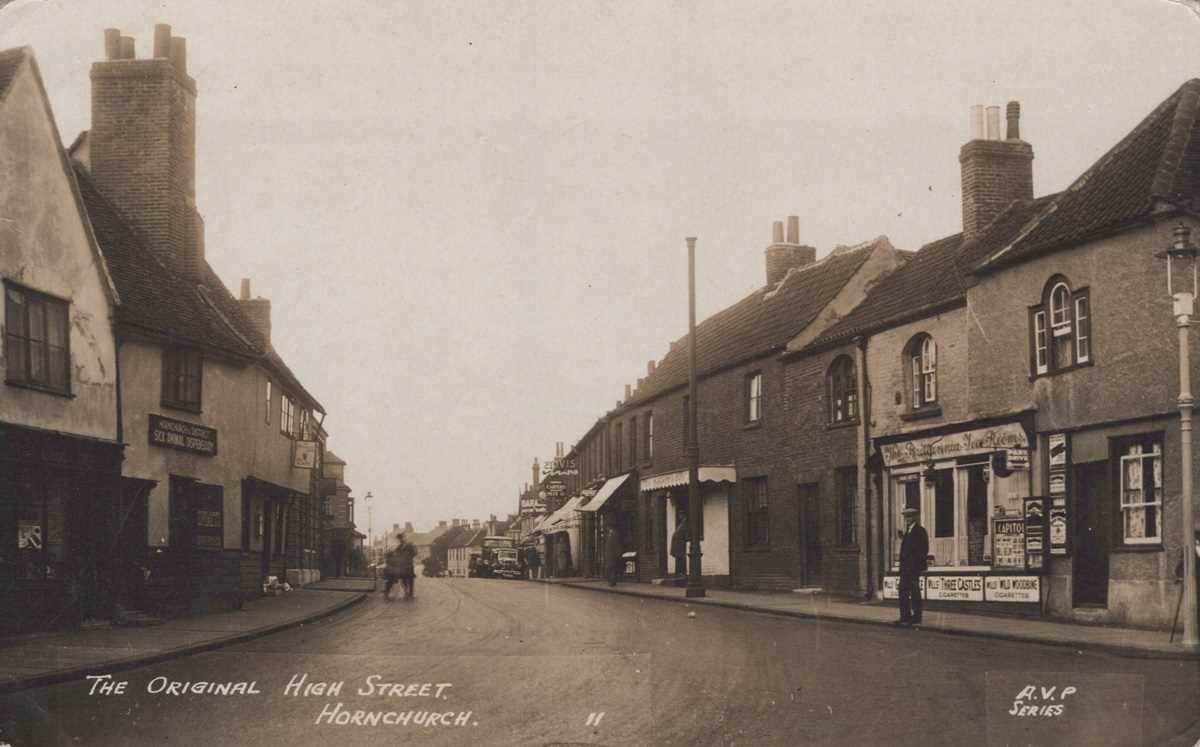 A collection of 36 postcards of Essex including photographic postcards titled ‘The Original High