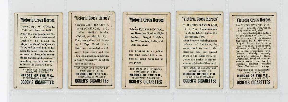 A collection of cigarette and trade cards in three albums, mostly of military interest, including 12 - Bild 3 aus 13