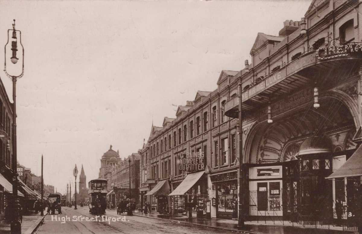 A collection of 35 postcards of Essex including photographic postcards titled ‘The Station - Image 8 of 10