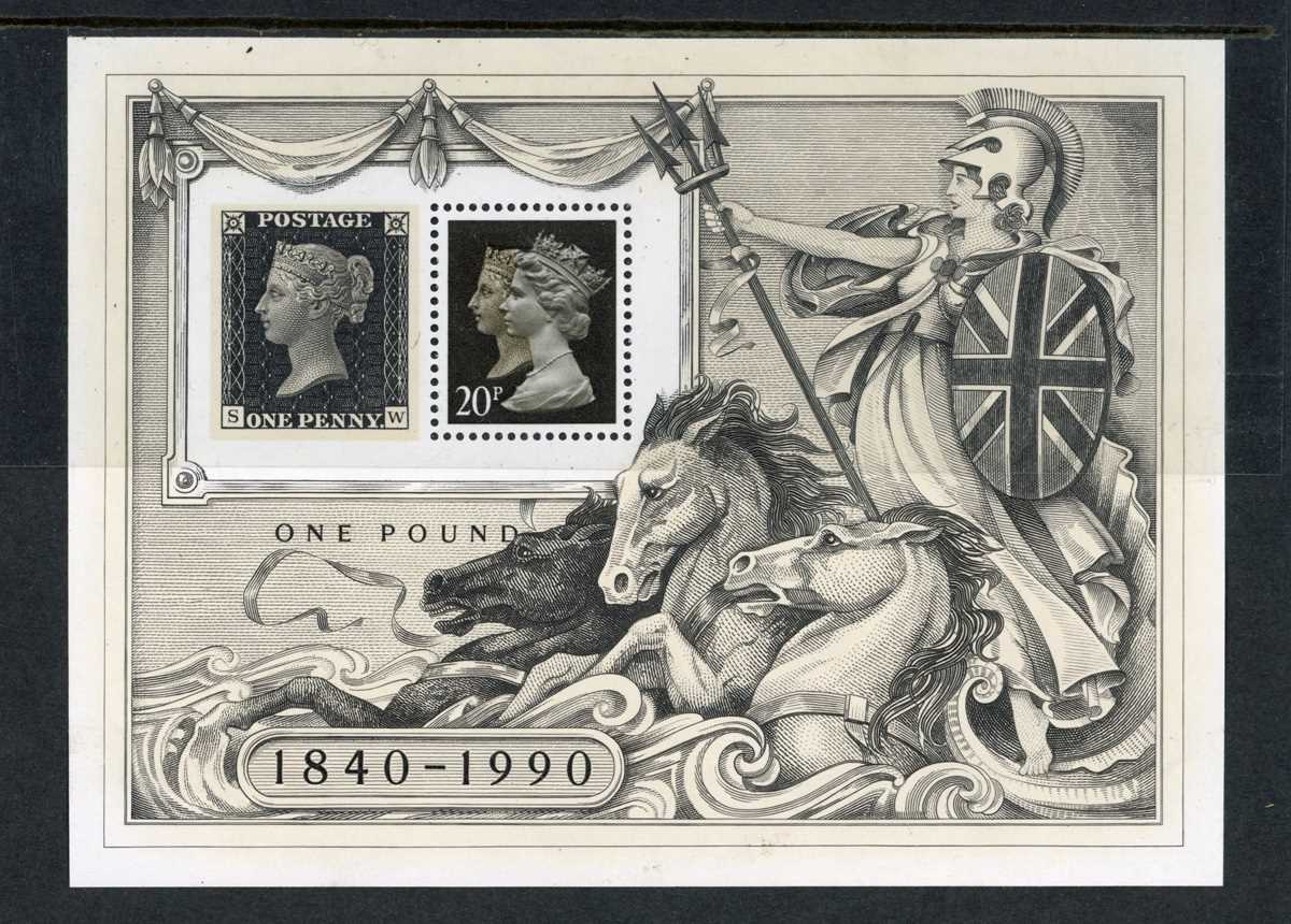 Great Britain stamps in two Windsor albums mint collection from 1887 Jubilee to 1 shilling, Edward - Image 8 of 8