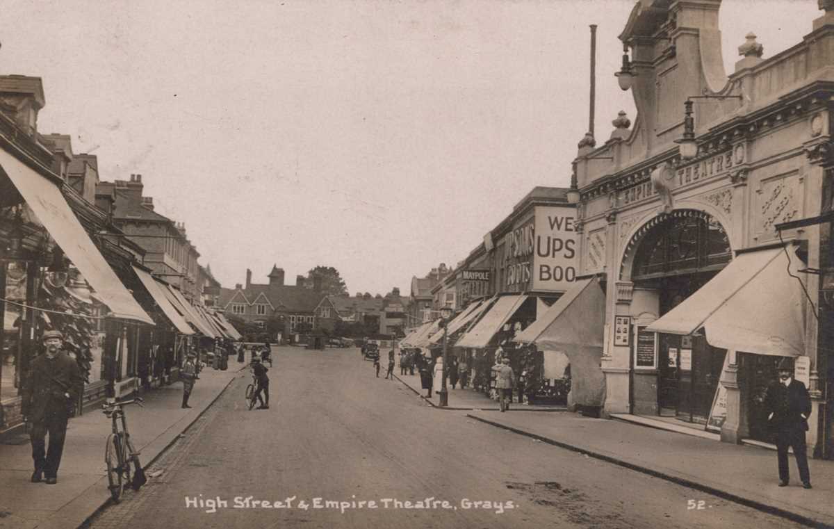 A collection of 35 postcards of Essex including photographic postcards titled ‘The Station - Image 2 of 10