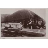 A collection of 95 postcards of the Isle of Wight, including photographic postcards titled ‘St