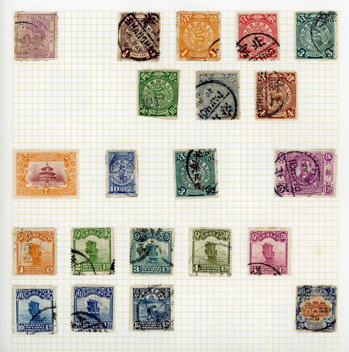World stamps in eight Senator albums with Great Britain from 1840, some decimal mint issues, British - Bild 7 aus 9