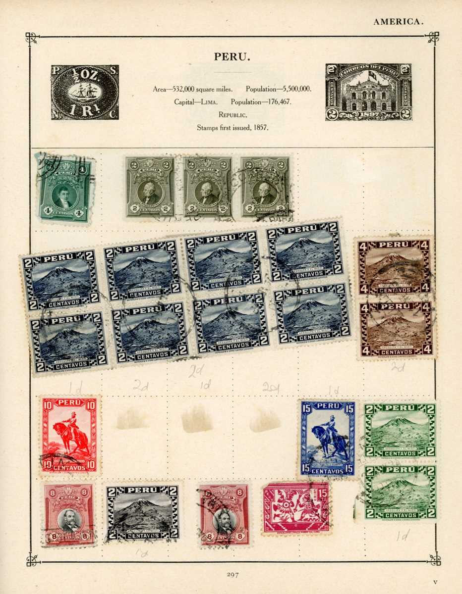 World stamps in nine albums and stock books with mostly earlier issues mint and used, plus packets - Image 4 of 14