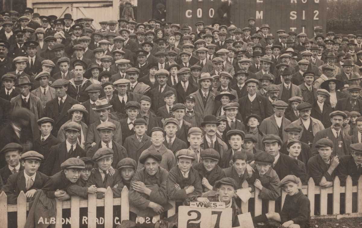 A group of 8 photographic postcards relating to Brighton and Hove Football Club, including a 1908- - Image 8 of 8