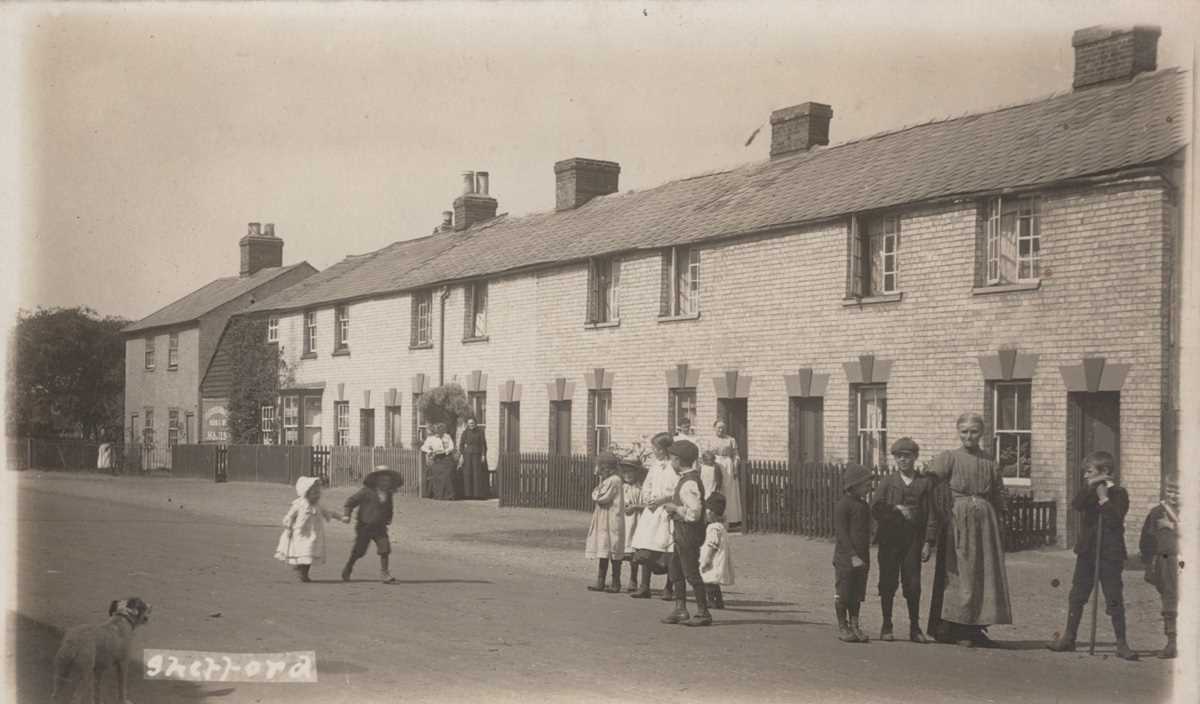 A collection of approximately 113 postcards of Shefford and its Bedfordshire environs in an album - Image 10 of 11