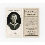 A group of 15 Taddy ‘Prominent Footballers’ cigarette cards circa 1907-1909, all West Ham players,