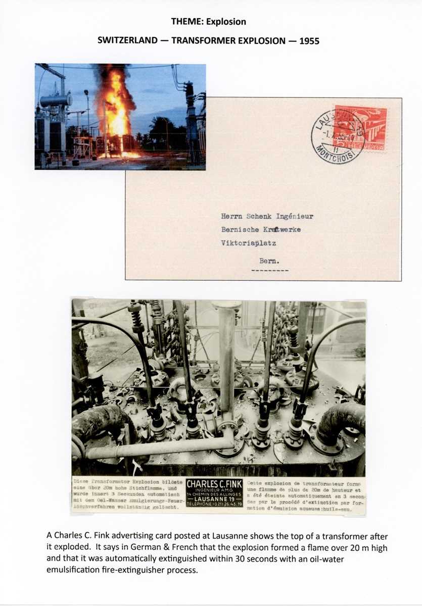 Thematic collection on 'Explosions' with covers of Atomic Bomb Test 1957/58 on Christmas Island, - Bild 9 aus 14