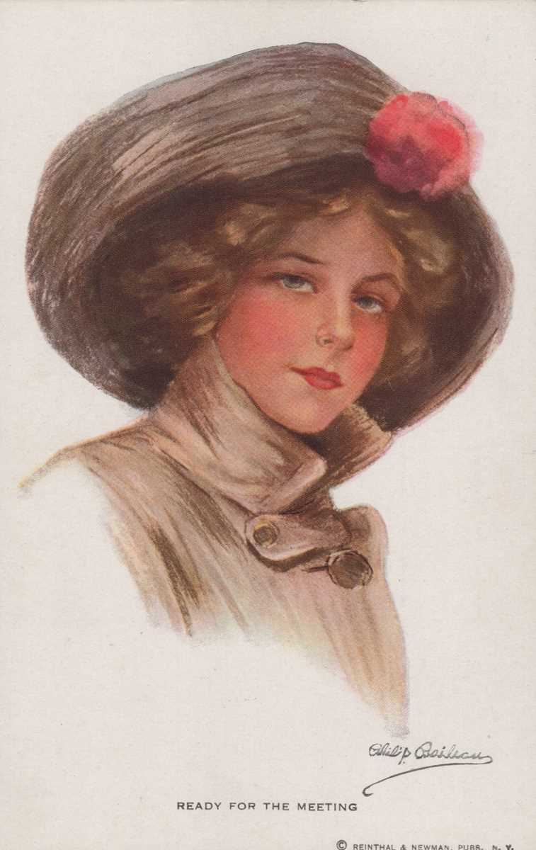 An album containing 30 colour postcards of glamour interest including postcards by Harrison - Image 4 of 4