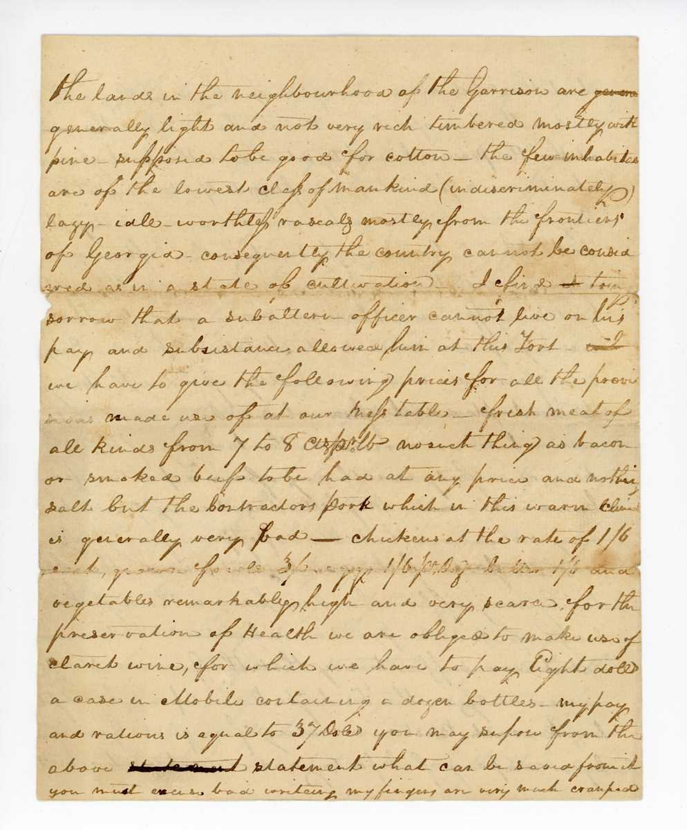 AMERICAN HISTORY. Two autographed letters signed (a.l.s.) by Lieut Henry R. Graham dated 1st July - Image 2 of 7