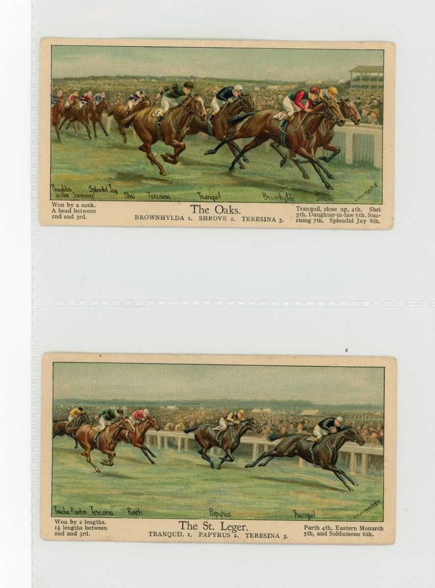 An album of cigarette cards relating to horses and horseracing, including 25 Alexander Boguslavsky - Image 4 of 12