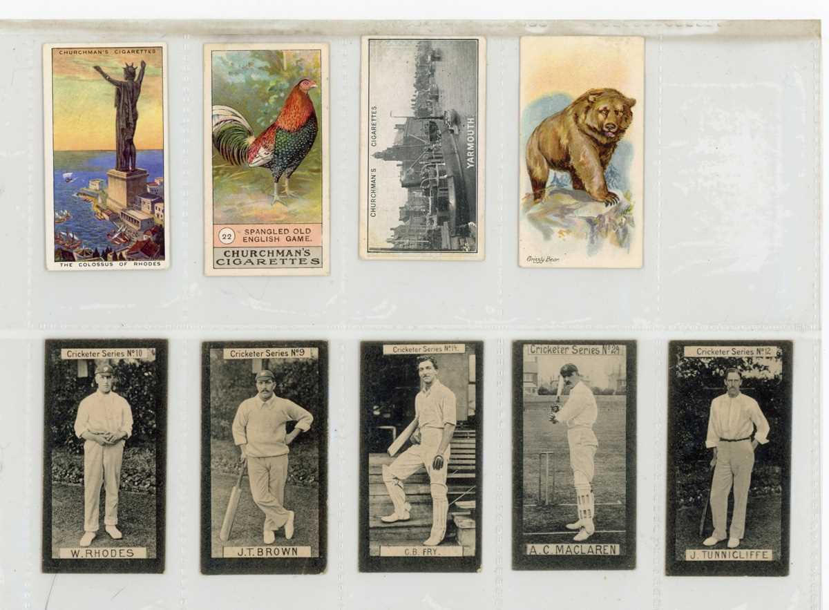 A collection of cigarette and trade cards in 14 albums, all odds, including 1 Pritchard & Burton ‘ - Image 2 of 7
