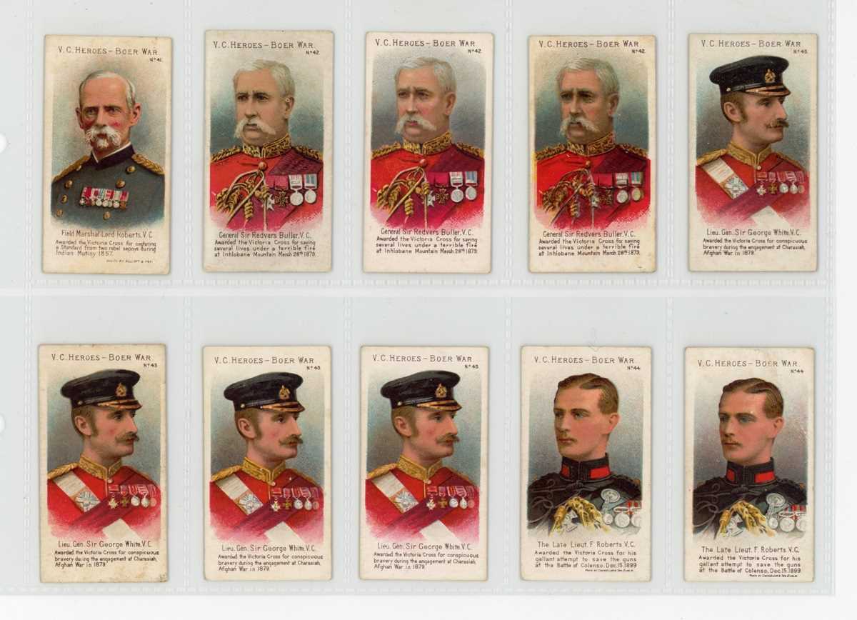 An album containing approximately 160 Taddy cigarette cards, including a set of 20 ‘VC Heroes - Boer - Image 4 of 6