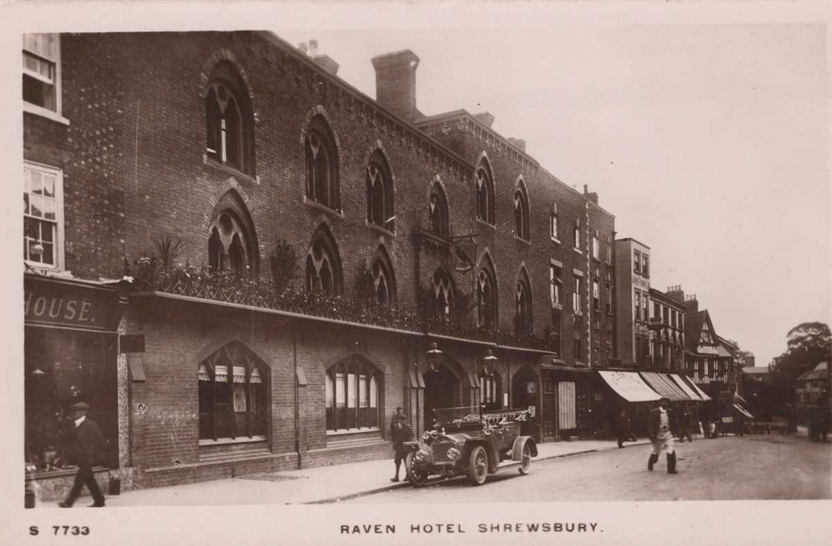 A collection of approximately 68 postcards of Staffordshire, Shropshire and Worcestershire including - Image 6 of 12