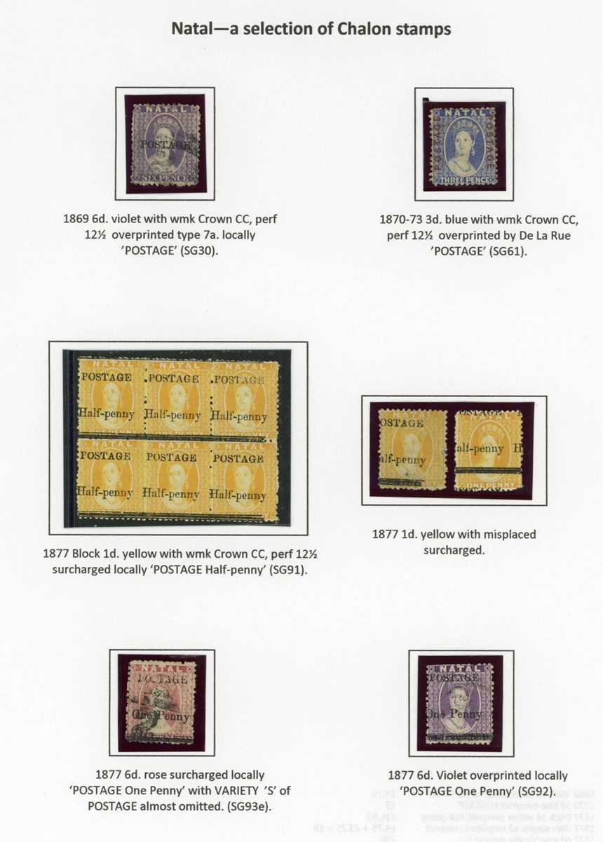 Chalon heads specialized stamp collection of genuine stamps, proofs, forgeries well written up in an - Image 10 of 22