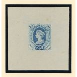 Switzerland 1880-1900 essays, colour trials, proofs mostly for 1882 Standing Helvetia stamp issue