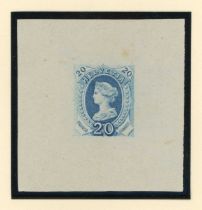 Switzerland 1880-1900 essays, colour trials, proofs mostly for 1882 Standing Helvetia stamp issue