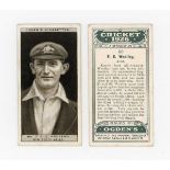 A collection of Ogdens cigarette cards in ten albums, including numerous Tabs and Guinea Golds, a