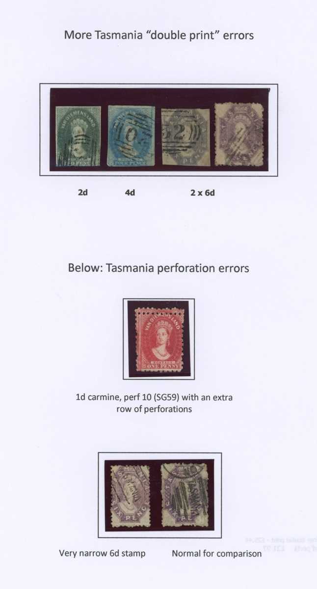 Chalon heads specialized stamp collection in an album with Nova Scotia 1851-7 1d plate proof in - Bild 13 aus 18