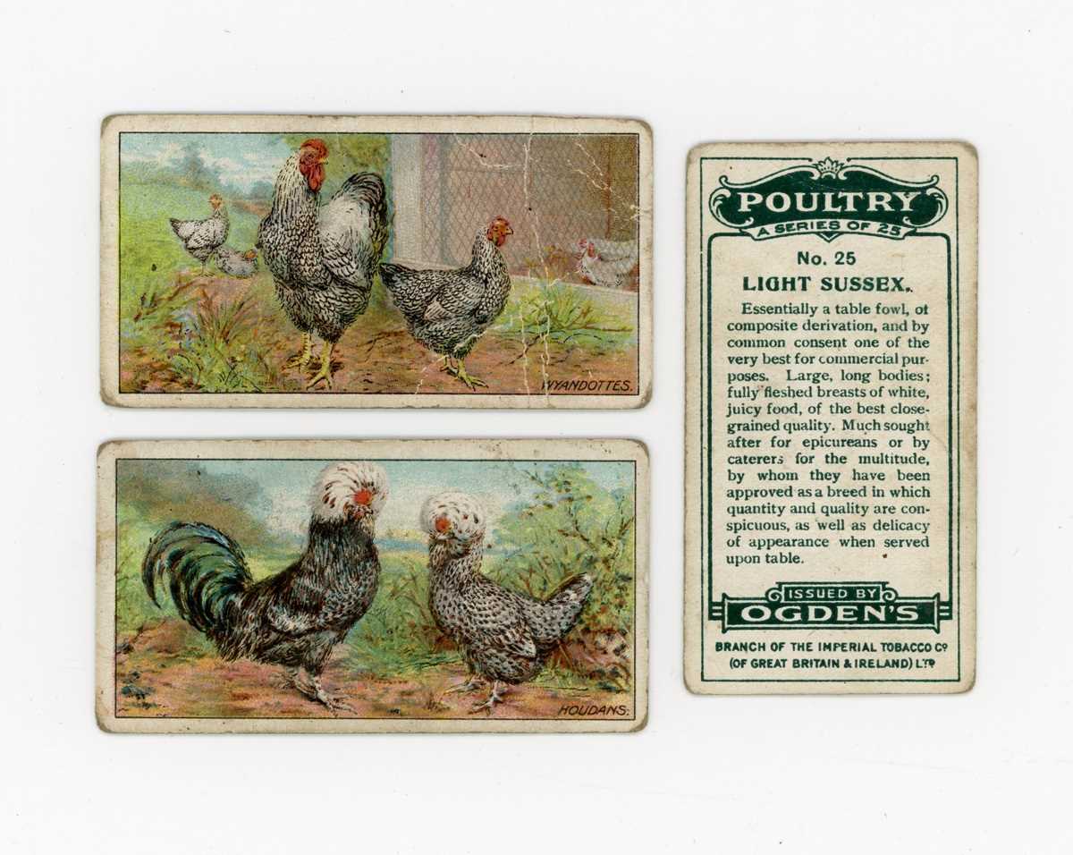 A large collection of cigarette and trade cards in 38 albums, including a part-set of 24 (of 25