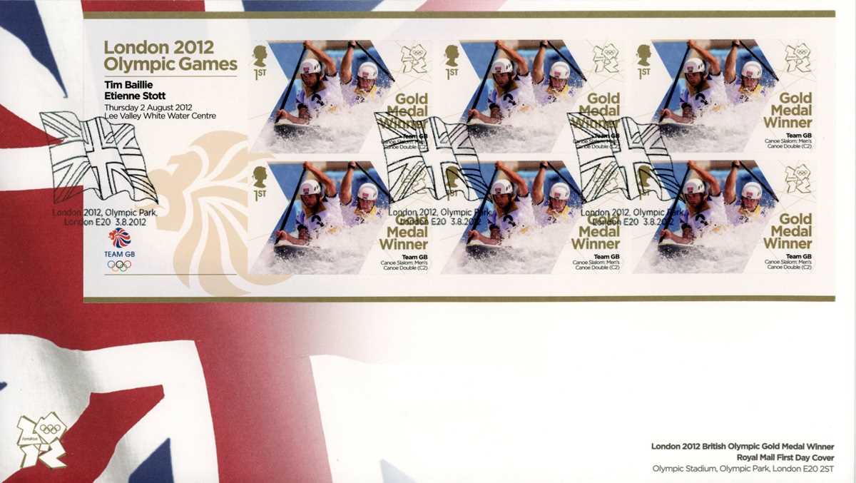 Great Britain London 2012 Winners first day cover collection including Para Olympics. - Bild 5 aus 5