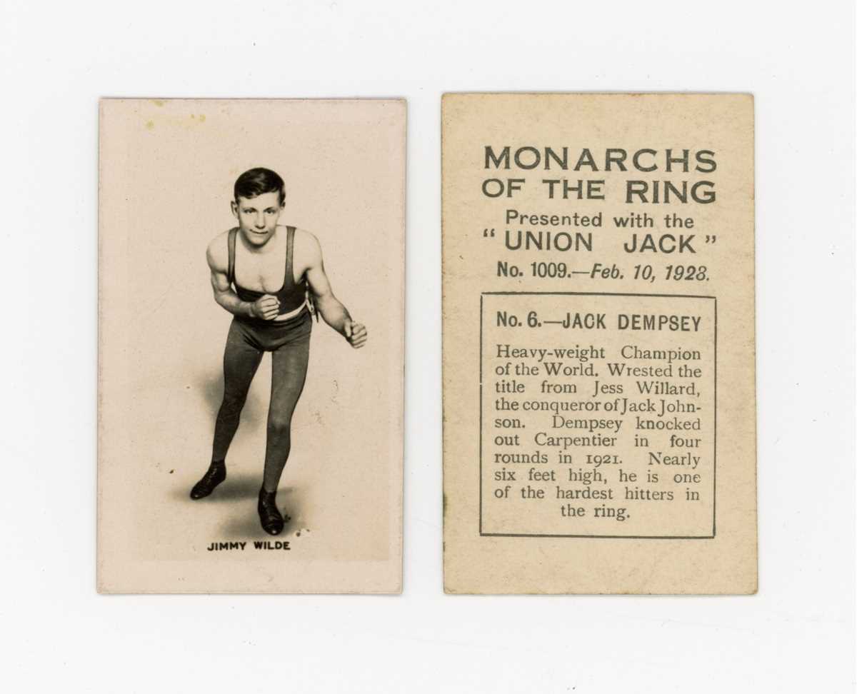 A collection of trade cards in six albums, including a set of 27 Pluck medium-size ‘Football Teams’,