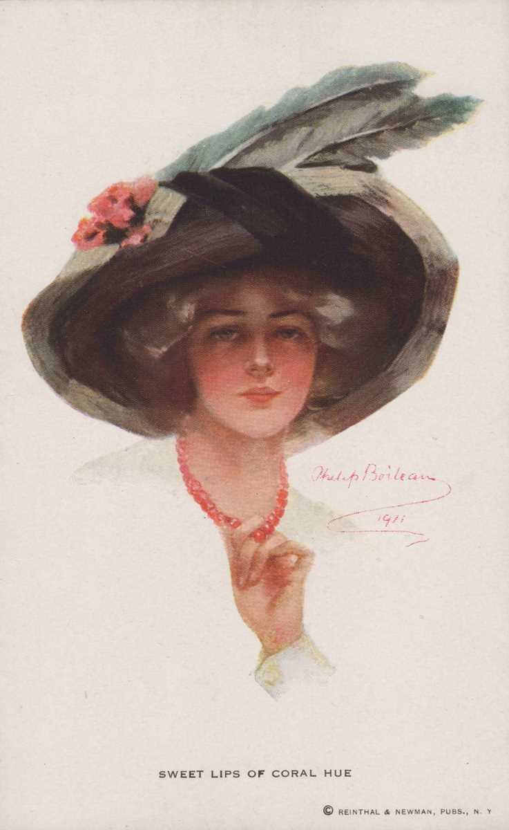 An album containing 30 colour postcards of glamour interest including postcards by Harrison - Bild 3 aus 4