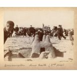 PHOTOGRAPHS. Two albums containing approximately 72 small-format photographs, mostly of West Sussex,